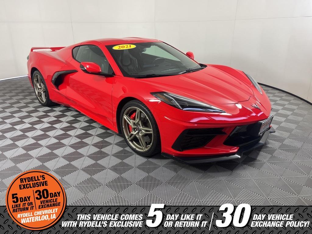 used 2021 Chevrolet Corvette car, priced at $62,993
