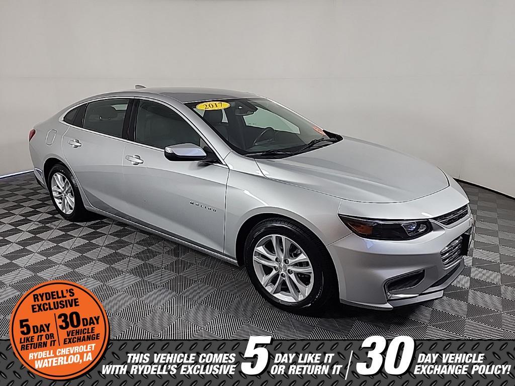 2017 Silver Ice Metallic Chevrolet Malibu