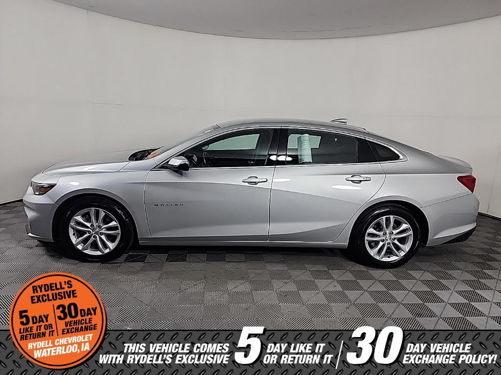 2017 Silver Ice Metallic Chevrolet Malibu