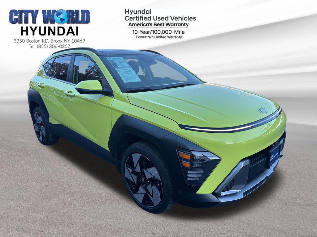 used 2025 Hyundai Kona car, priced at $27,807