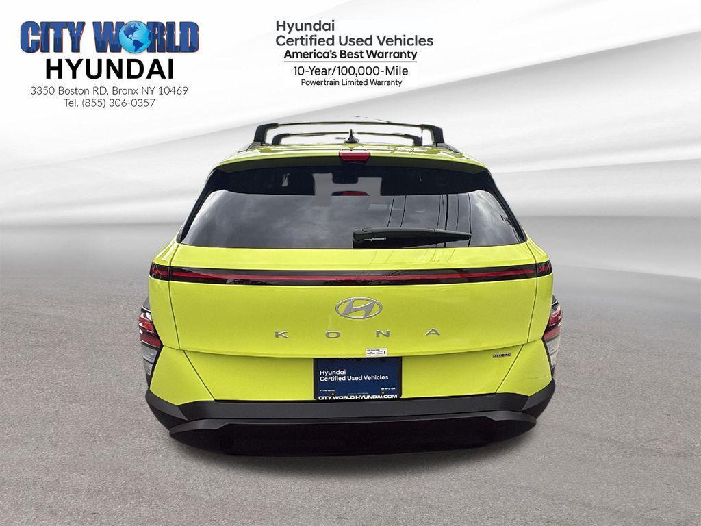 used 2024 Hyundai Kona car, priced at $22,115