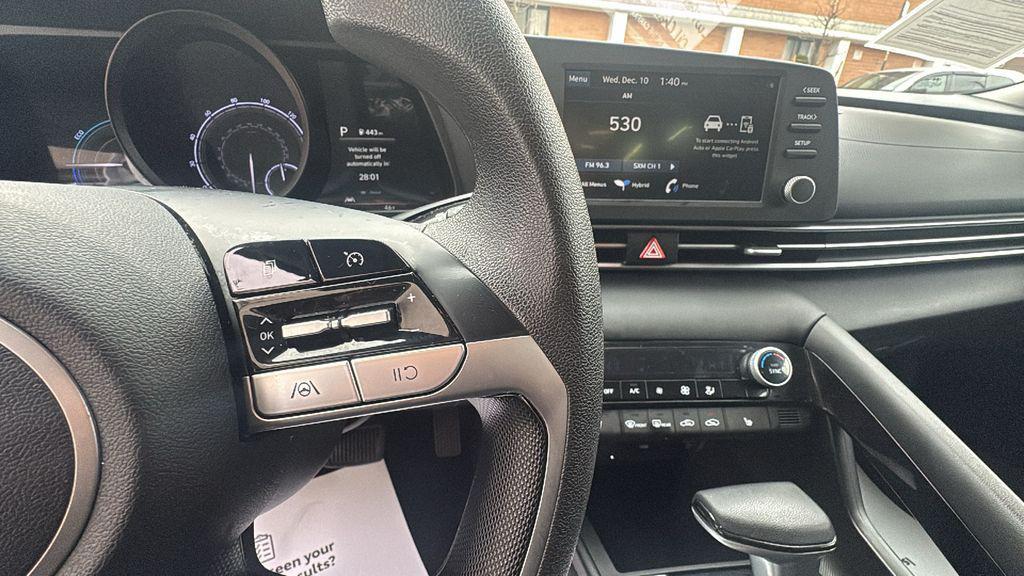 used 2021 Hyundai ELANTRA HEV car, priced at $19,432