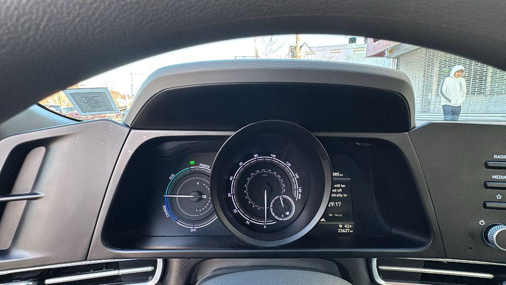 used 2023 Hyundai ELANTRA HEV car, priced at $19,983