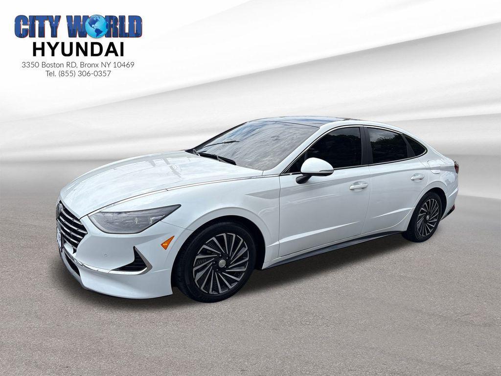 used 2021 Hyundai Sonata Hybrid car, priced at $18,500