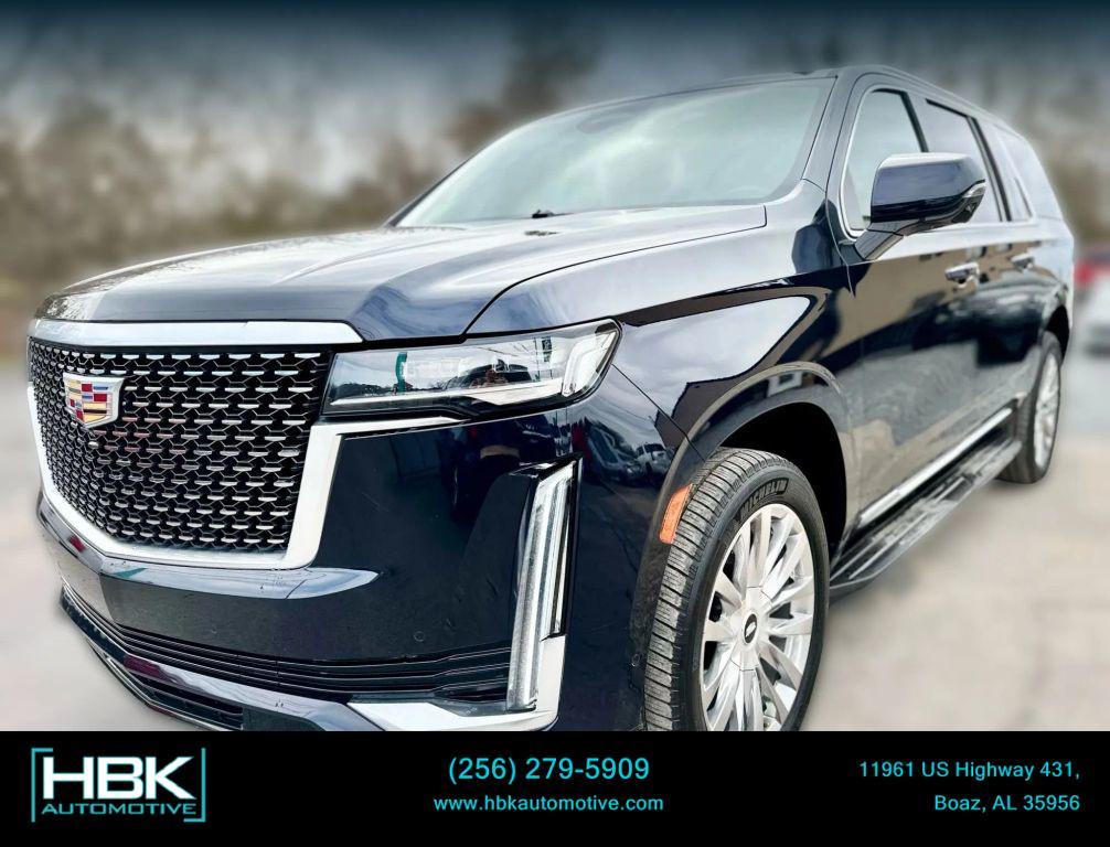 used 2021 Cadillac Escalade ESV car, priced at $47,900