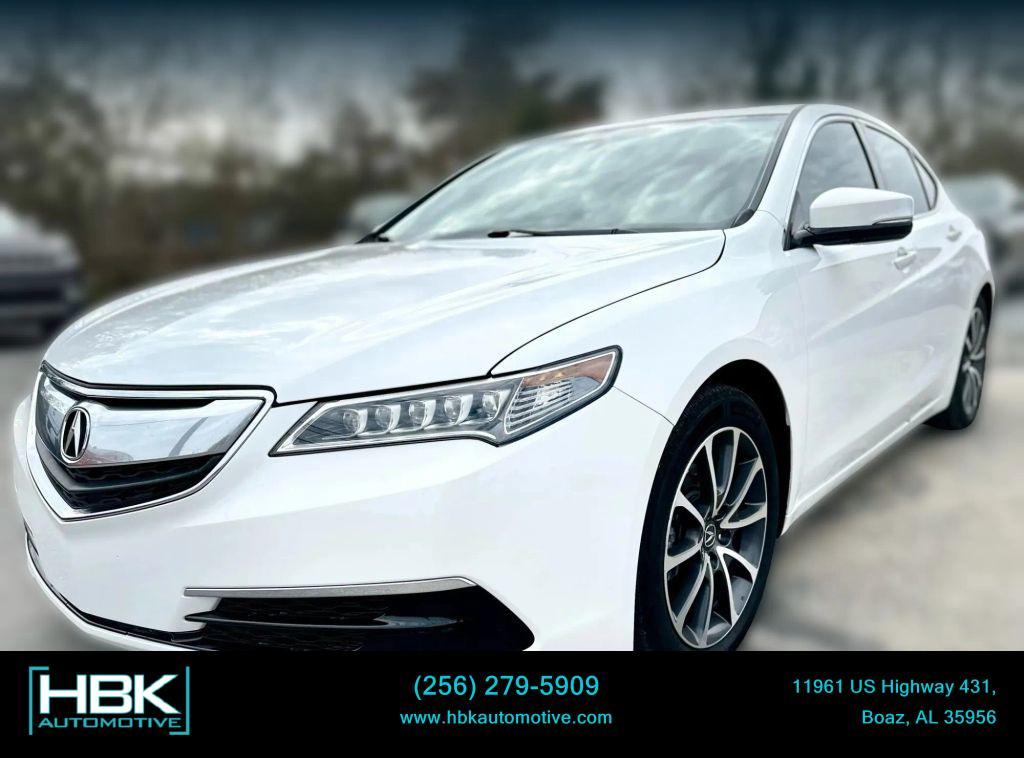 used 2015 Acura TLX car, priced at $10,800