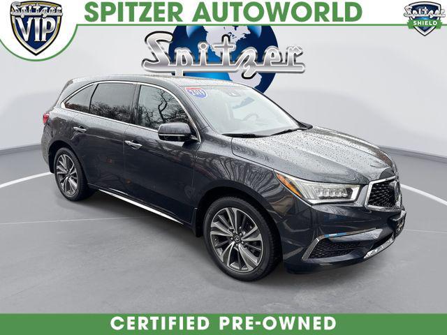 used 2019 Acura MDX car, priced at $22,655