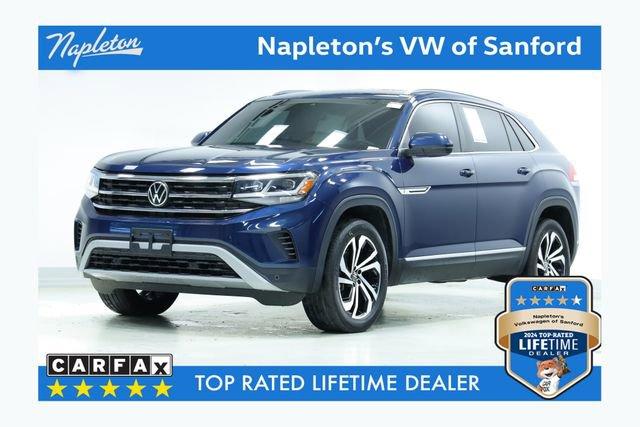 used 2022 Volkswagen Atlas Cross Sport car, priced at $21,350