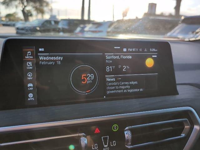 used 2024 BMW X3 car, priced at $27,500