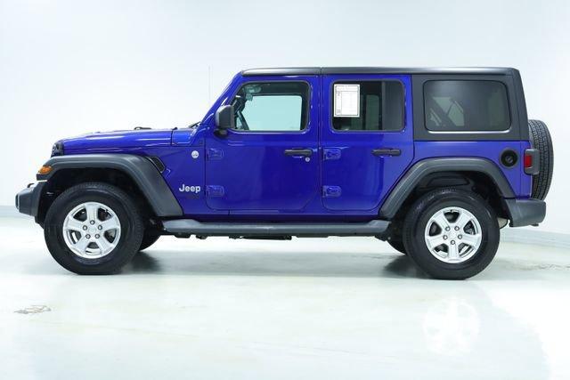 used 2020 Jeep Wrangler Unlimited car, priced at $20,350