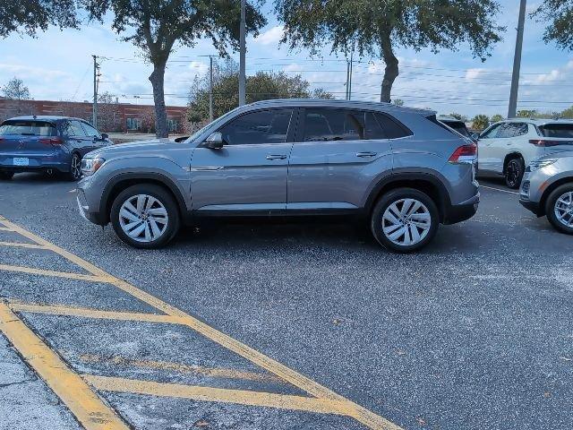 used 2022 Volkswagen Atlas Cross Sport car, priced at $22,000