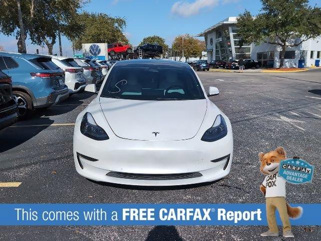 used 2022 Tesla Model 3 car, priced at $22,000