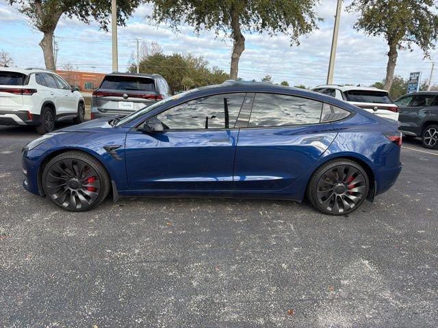used 2023 Tesla Model 3 car, priced at $31,500