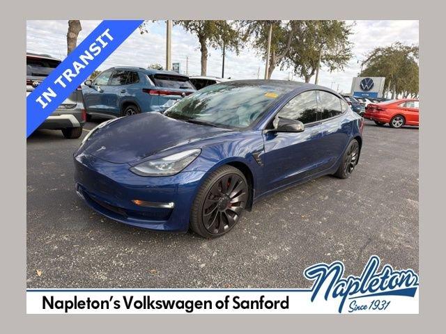 used 2023 Tesla Model 3 car, priced at $31,500