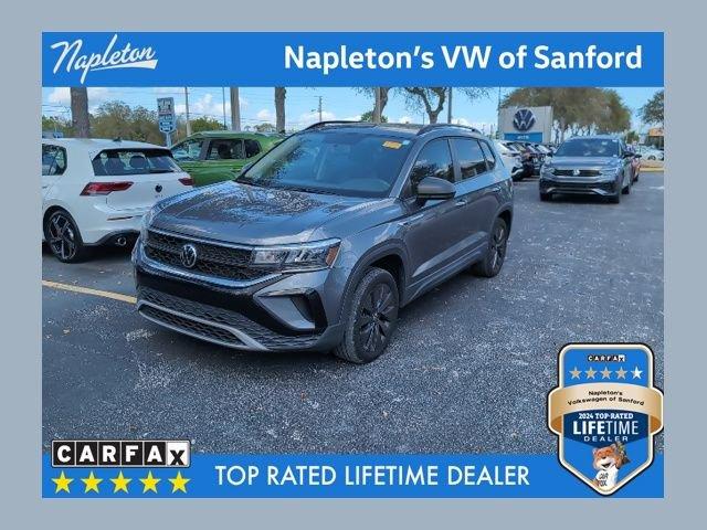 used 2022 Volkswagen Taos car, priced at $15,750