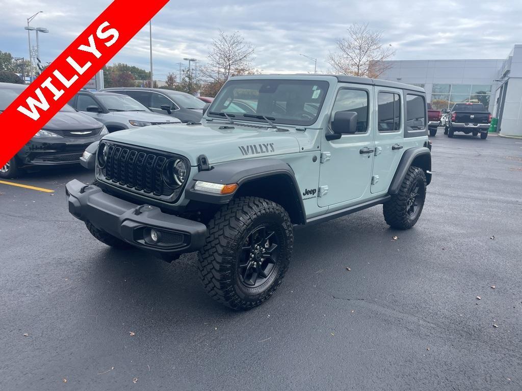 used 2024 Jeep Wrangler car, priced at $37,289