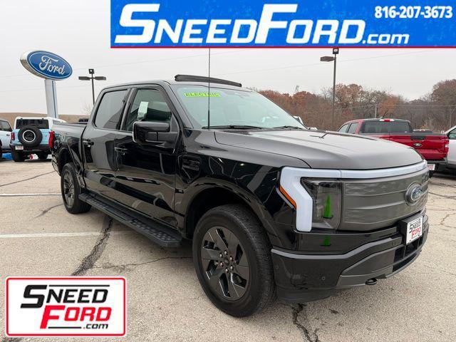 used 2023 Ford F-150 Lightning car, priced at $45,750