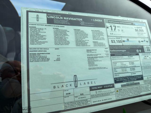 used 2025 Lincoln Navigator car, priced at $98,750