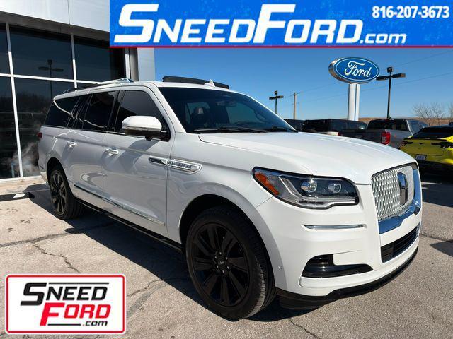 used 2024 Lincoln Navigator car, priced at $77,999