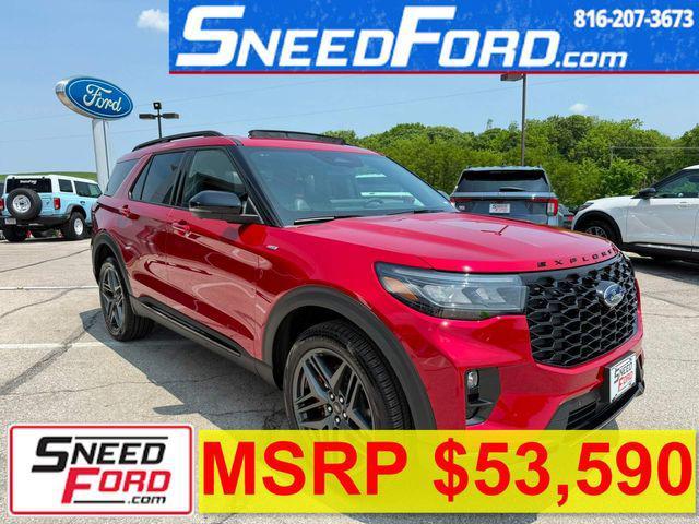 new 2025 Ford Explorer car, priced at $48,997