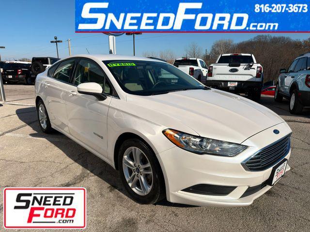 used 2018 Ford Fusion Hybrid car, priced at $10,950