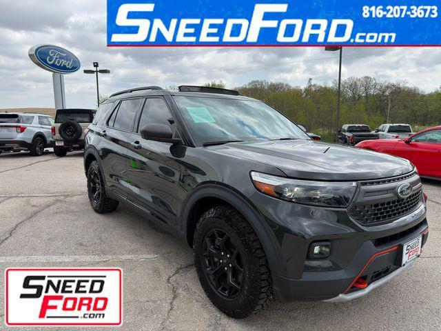 used 2022 Ford Explorer car, priced at $34,650