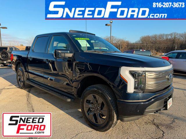 used 2023 Ford F-150 Lightning car, priced at $45,850