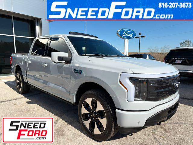 used 2024 Ford F-150 Lightning car, priced at $59,500