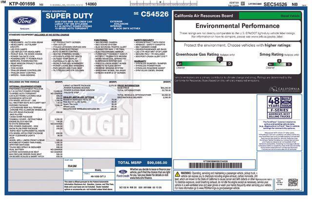 new 2025 Ford F-350 car, priced at $89,448