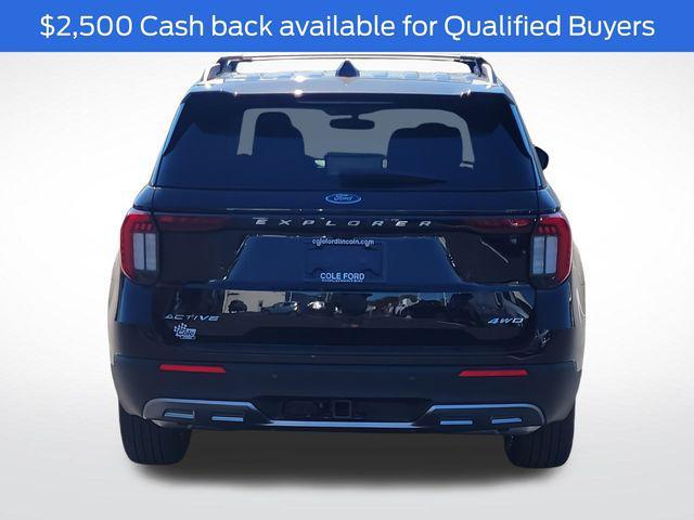 new 2025 Ford Explorer car, priced at $45,723