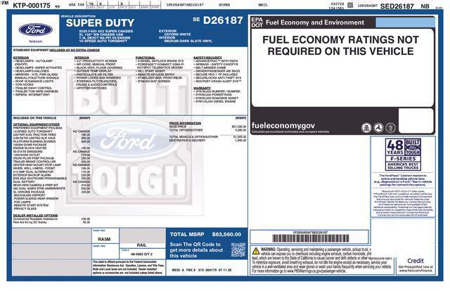 new 2025 Ford F-450 car, priced at $61,560