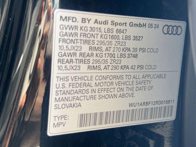 used 2024 Audi RS Q8 car, priced at $101,997