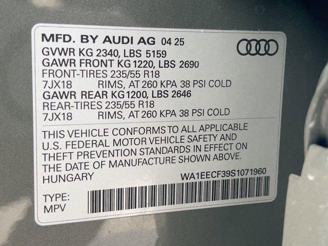 used 2025 Audi Q3 car, priced at $36,998