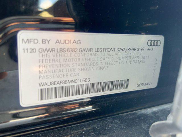 used 2021 Audi A8 car, priced at $38,996