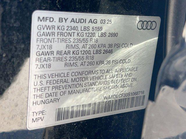 used 2025 Audi Q3 car, priced at $33,496