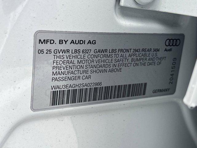 new 2025 Audi S6 e-tron car, priced at $83,742