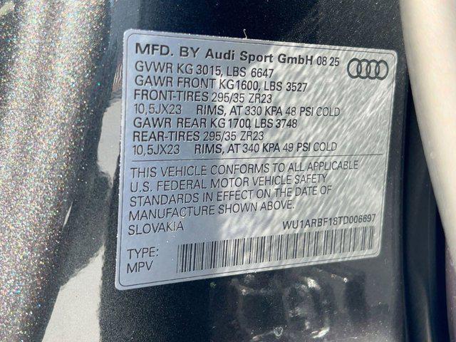 new 2026 Audi RS Q8 car, priced at $153,415