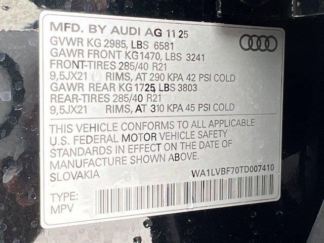 new 2026 Audi Q7 car, priced at $73,915