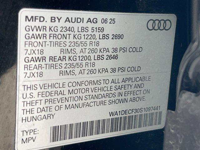 used 2025 Audi Q3 car, priced at $32,998