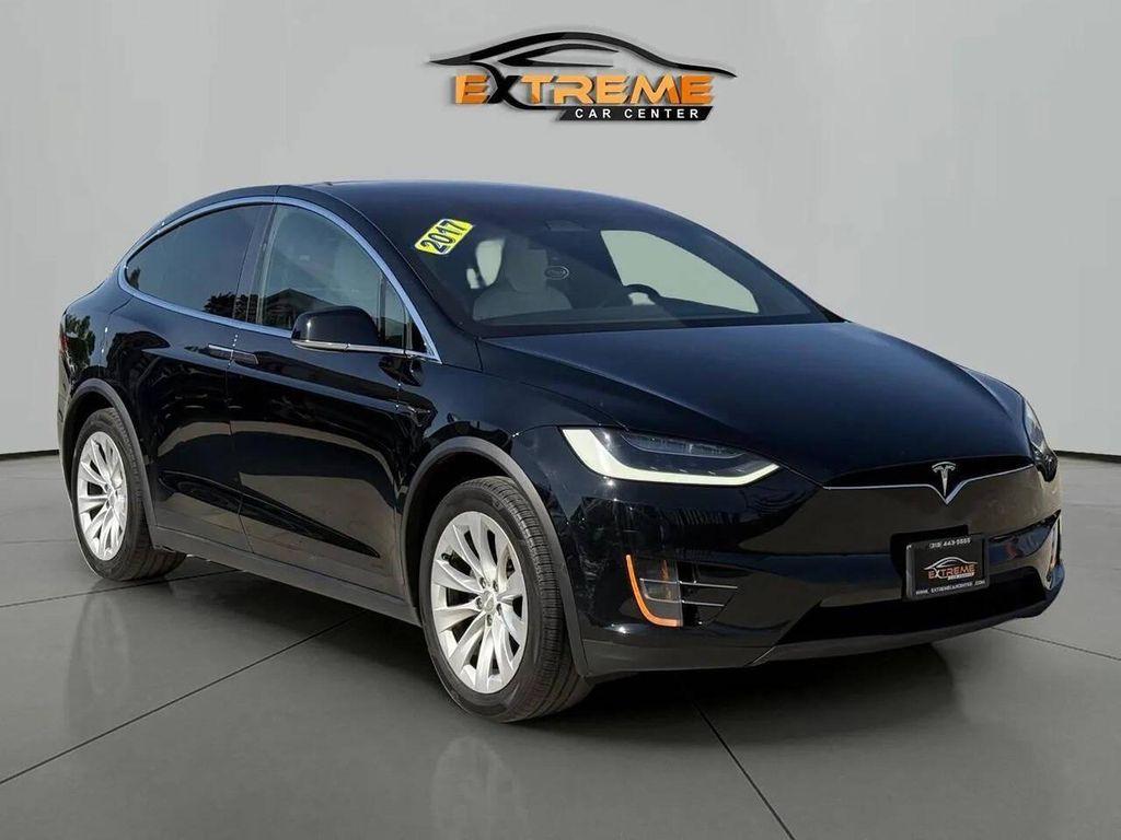 used 2017 Tesla Model X car, priced at $24,995