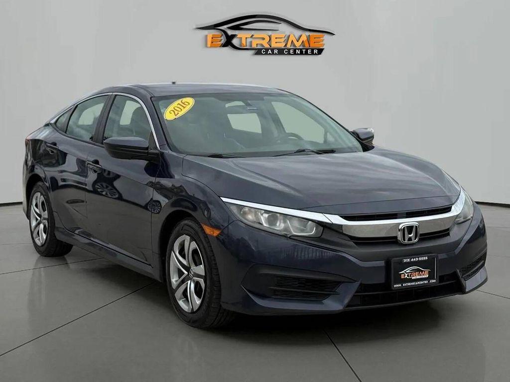 used 2016 Honda Civic car, priced at $12,995