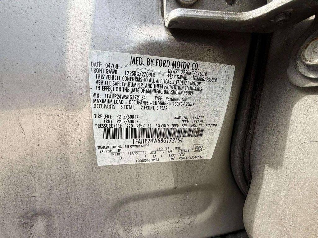 used 2008 Ford Taurus car, priced at $6,995