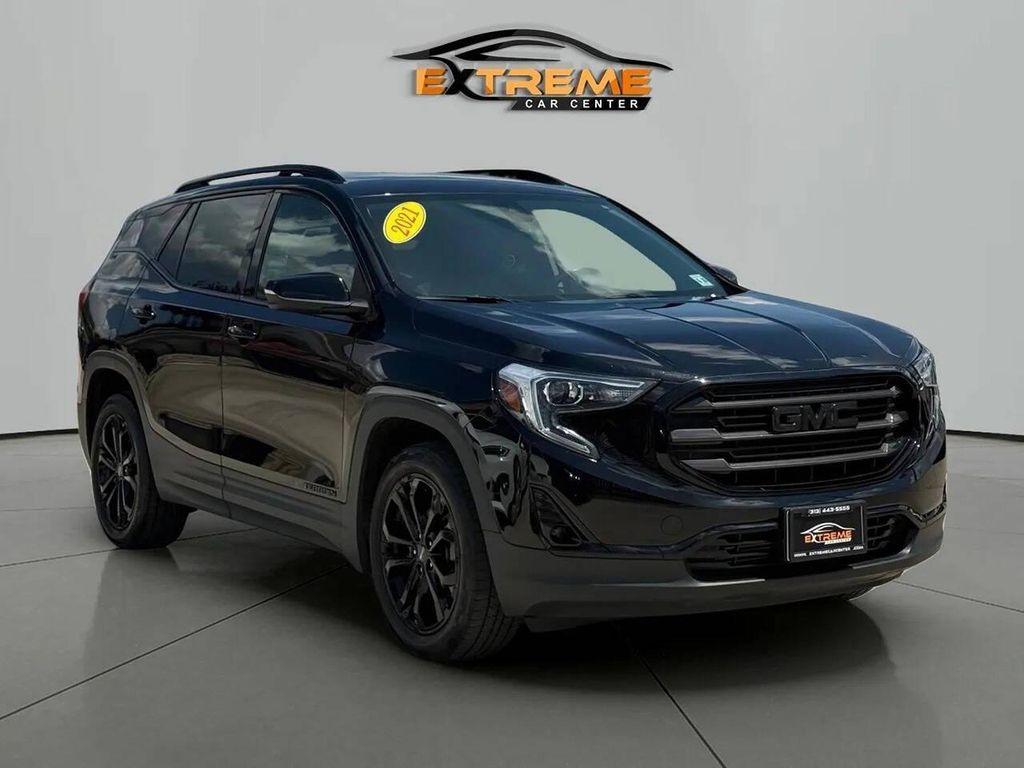 used 2021 GMC Terrain car, priced at $17,995
