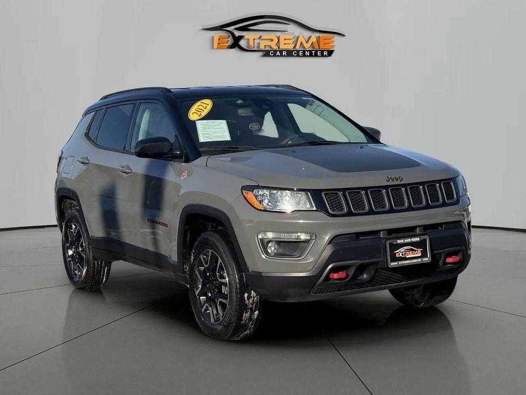used 2021 Jeep Compass car, priced at $15,995