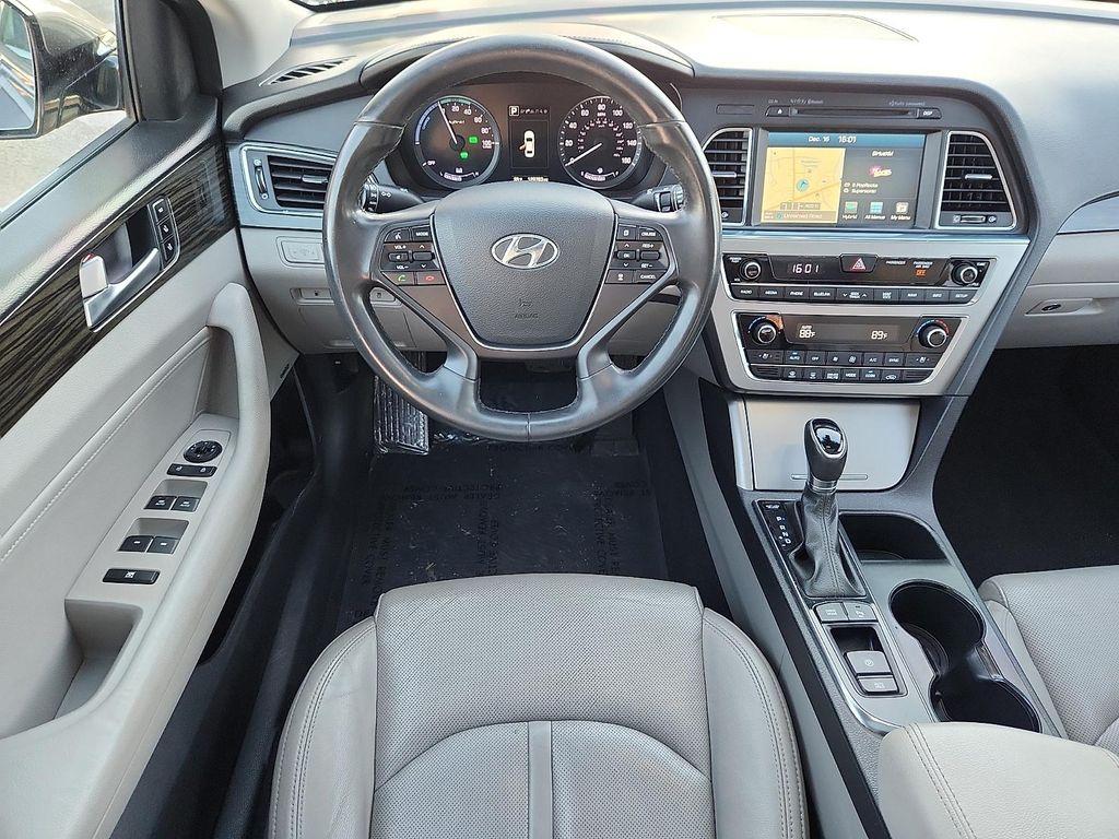 used 2017 Hyundai Sonata Hybrid car, priced at $9,354