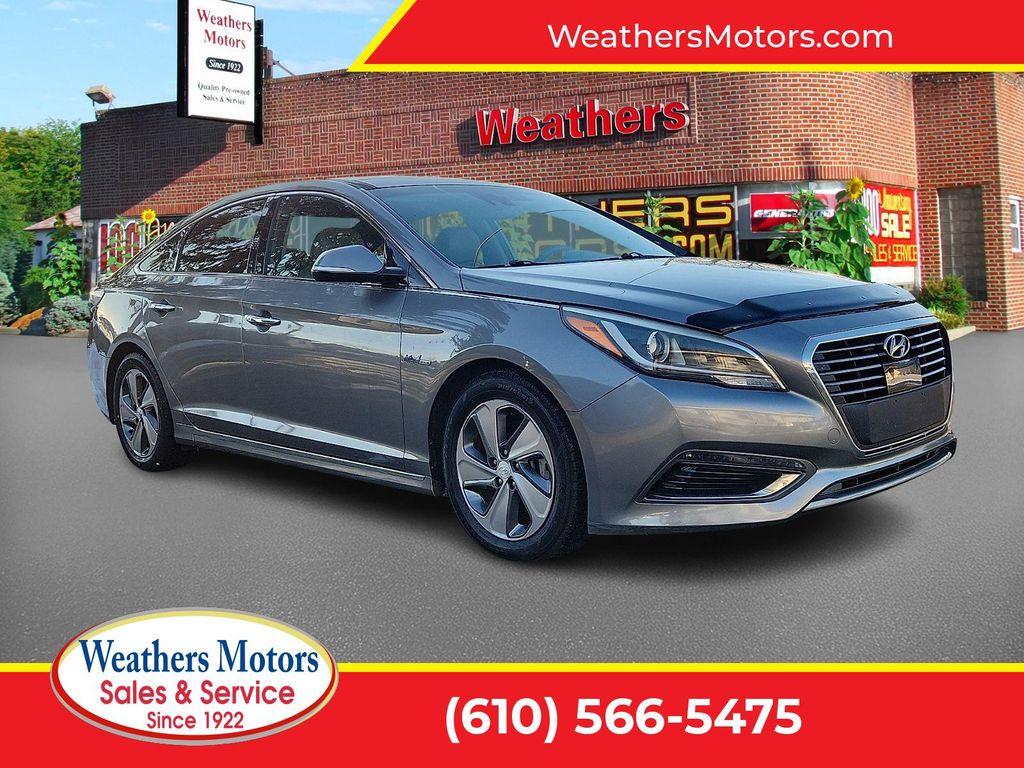 used 2017 Hyundai Sonata Hybrid car, priced at $9,354