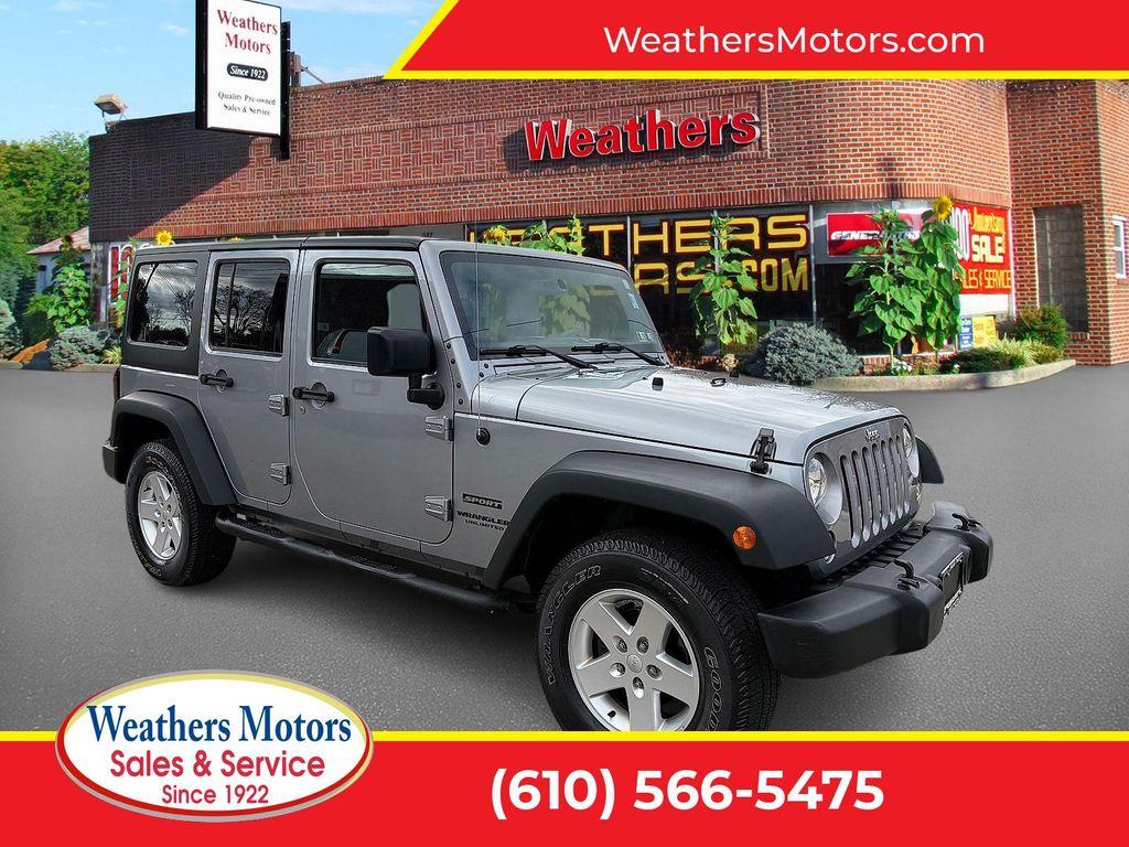 used 2016 Jeep Wrangler Unlimited car, priced at $18,995