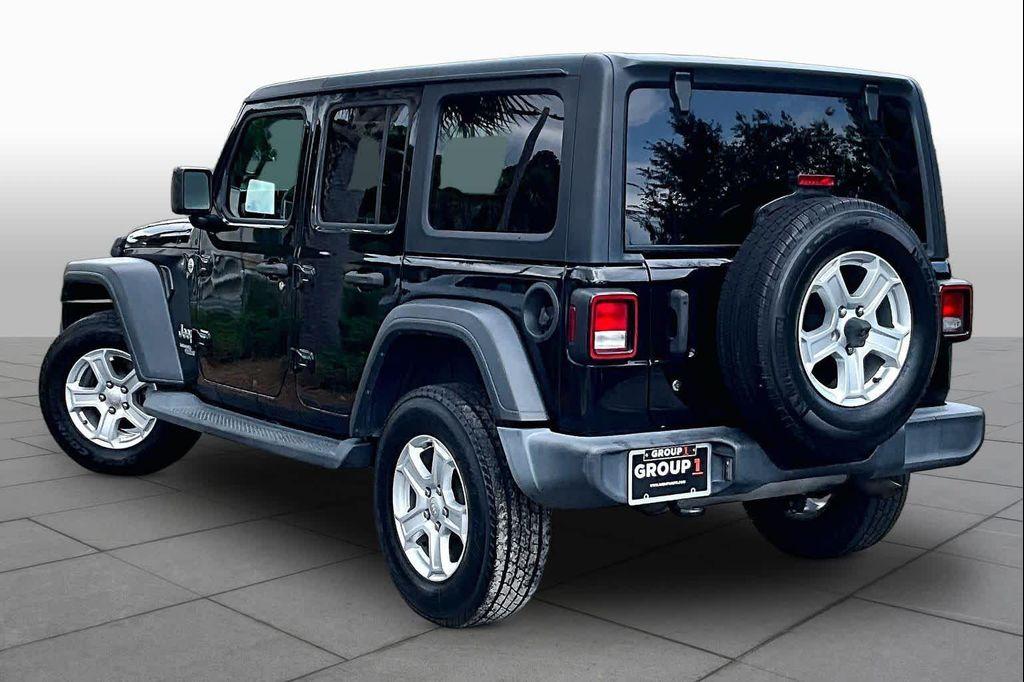 used 2018 Jeep Wrangler Unlimited car, priced at $21,583
