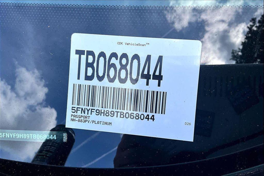 new 2026 Honda Passport car, priced at $55,196