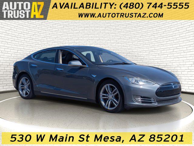 used 2013 Tesla Model S car, priced at $12,995